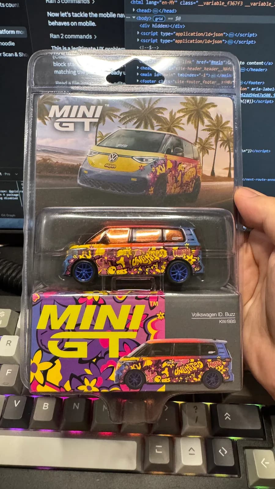 2026 ID. Buzz — Mini GT — (Mint)